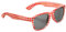 NET TOYS Oktoberfest-Brille Karierte Sonnenbrille rot-weiß Schlagerbrille Karomuster Schlagermove Spaßbrille Funbrille Volksmusik bayerisch Junggesellenabschied Accessoire