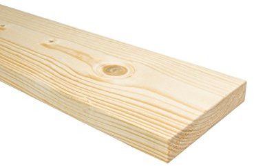 Single Individial Wooden Replacement Solid Pine Flat Bed Slats 3ft - 915mm - 4 Slats