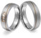 Juwelier Schönschmied - Damen Partnerringe Eheringe Mulini Titan Zirkonia 54-64 T4HDac - Kostenlose Wunschgravur mit AMAZON KONFIGURATOR online gestalten!