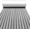 Toogou Neue Generation Eva-Schaum rutschfeste Marine Matte Rückseite mit 3 M Klebstoff, Synthetische Teakdecks für Boote, Kajak (Grey with Black Stripes)