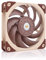 Noctua NF-A12x25 5V PWM, Premium Quiet Fan with USB Power Adaptor Cable, 4-Pin, 5V Version (120mm, Brown)