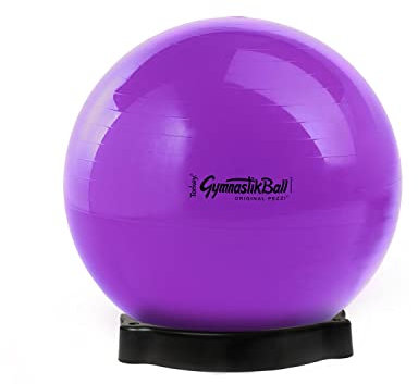 PEZZI Original Pezziball Standard 53 cm m. Ballschale Kombi Gymnastikball Violet