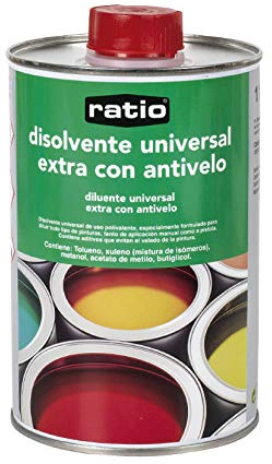Disolvente univ. con antivelo ratio 1l