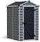 CANOPIA by Palram - Abri de Jardin Deco en Polycarbonate, Gris, 1.93m²