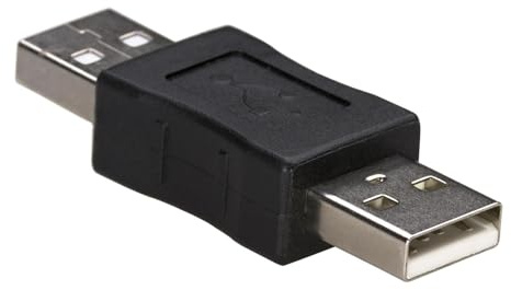AKYGA AK-AD-28 2X USB A 2.0 Adapter Male to Male Converter Gender Changer