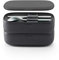 Lékué Lunch Box avec coutellerie, noir