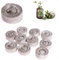 BoBoHome 100Pcs-Pack 3Cm Planta De Semillero Fabricante De Bloques De Suelo Tapones De Arranque Semillas Arrancador para Jardín