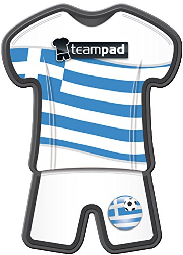 Teampad Autohalterung für Handy Navi Fahne Fussball EM WM Länderflagge Fanartikel Land Flagge Fan Trikot WM & EM Fanartikel Griechenland
