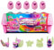 Hatchimals Rainbowcation Eierkarton mit Wolf-Familie, Spielset mit 10 CollEGGtibles-Figuren und 2 Zubehörteilen, Kinderspielzeug für Mädchen ab 5 Jahren