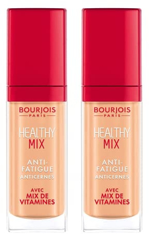 2 x Bourjois Healthy Mix Anti Fatigue Concealer 7.8ml - 54 Golden Beige