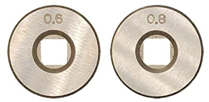 Oshhni Ricambi per rulli di trascinamento filo metallico saldatrici Mig, 023 030 Zigrinata