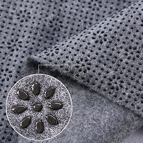 JoliJour Tufting Gewebe, 1.8*1m Teppichunterlage, Rutschfestes Vinyl-Rückseite, Stoff Mit Pflaumenblüten-Muster, für Primäre Tufting-Tücher, Teppich, Stanznadelgewebe, Grundgewebe