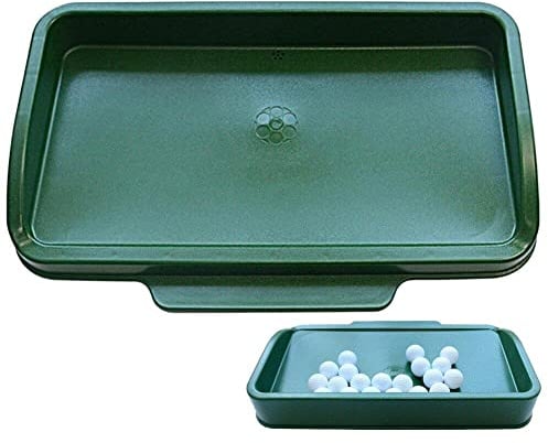 Lipfer Golf Ball Storage Box Soft Rubber Golf Ball Storage Container Portable Golf Ball Tray Golf Ball Serve Box Golfing Supplies