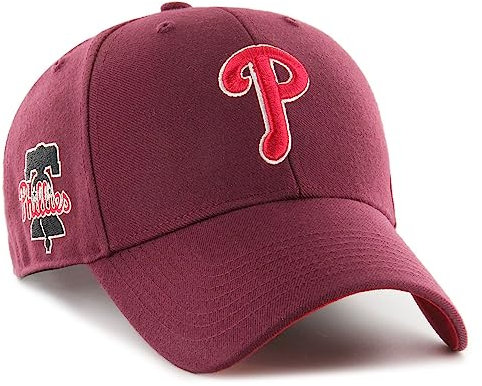 '47 Philadelphia Phillies Dark Maroon MLB Sure Shot Most Value P. Snapback Cap - One-Size