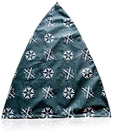 kawehiop Weihnachtsbaum im Freien, Vliesstoff, Schädlingsprävention, Frostschutz, Insektenschutz, Winddicht, Warmer Beutel, Strauch, Schneeflocke