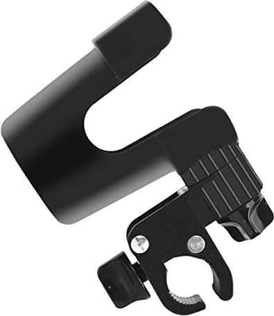 Getränkehalter für Kinderwagen aus Abs, Schwarz, Stabil