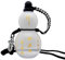 Bouteille d'eau en forme de gourde, bouteille d'eau de sport, bouteille d'eau de voyage pour salle de sport, d'inspiration rétro chinoise, pichet de voyage portable, grande capacité, durable (Blanc)