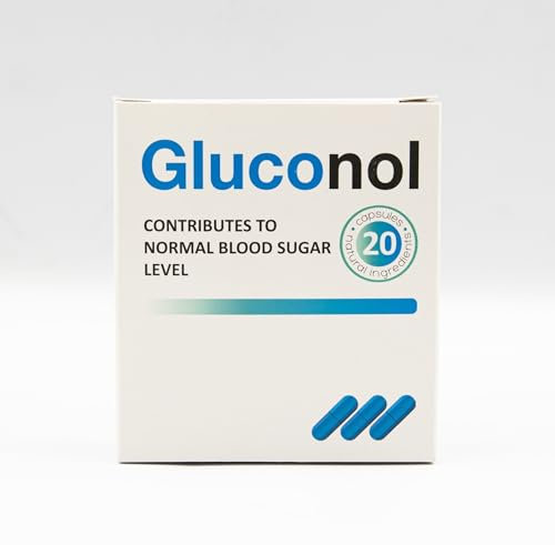 Gluconol kapseln - pflanzliches nahrungsergänzungsmittel 20 kapseln.