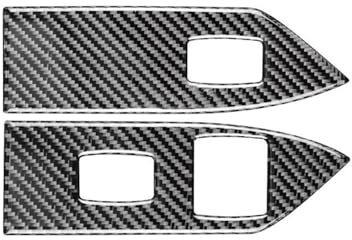 Dekorative Aufkleber für die Mittelkonsole Auto Tür Fensterheber Für Schalter Taste Panel Zubehör Innen Für Mustang GT 2005-2009(A)