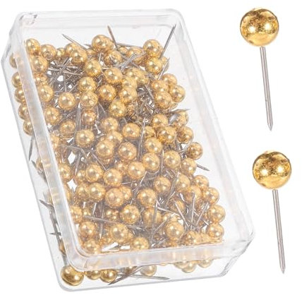 200 Goldene Kugelkopfstifte Weihnachten Geschenkideen