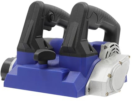 DunleyMin 1300W Betonfräse 1000-4000r/min Sanierungsfräse Einstellbare Tiefe 1-4mm Putzfräse Mauerfräse Wandhobelmaschine Betonschleifer Walzenfräse (Blau)