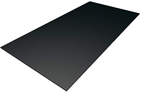 PVC Bastelplatten (500 x 500 mm, schwarz)