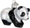 Old World Christmas Glass Blown Ornaments for Christmas Tree Panda Cub