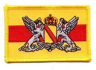 FLAGGENMAE Aufnäher Patch Großherzogtum Baden Fahne Flagge