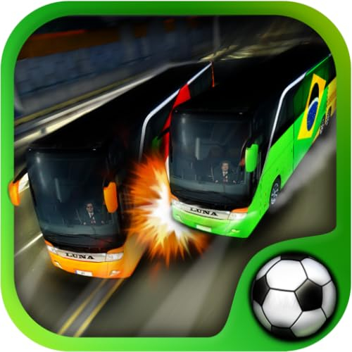 Football Team Bus Battle - World Cup 2014