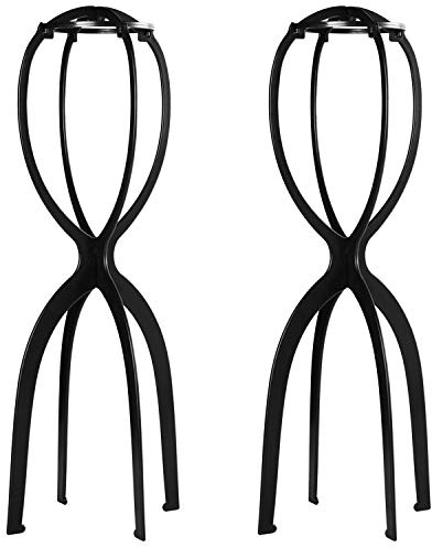 Dreamlover Tall Wig Stands, Dry Wigs Quickly, 2 Packs