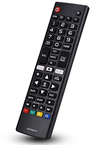 TV Rremote Control,ASHATA LG TV Rremote Control ABS 3D Remote Controller Replacement for LG AKB75095307