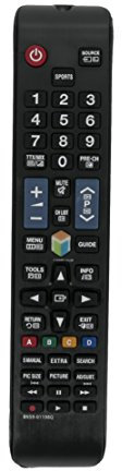 Vinabty BN59-01198Q de Control Remoto Compatible con Samsung UE43J5500AK 43 J5500 Plana TV LED para Samsung T32E390SX 32 TV LED para UA40J6200AW UA32J5500AW UA40J5500AW