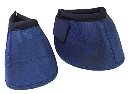 CLBING Professionelle Hufeisen-Hufeisen-Stiefel Schützen Pferdepflegeschuhe,Blue-L