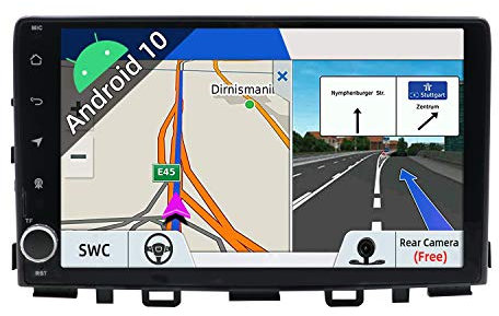 JOYX Android 10 Autoradio Stereo Per KIA RIO 2017 2018 | Gratuita Fotocamera posteriore & Microfono | 2G/32G | GPS 2 Din | Supporto 4G WiFi DAB Volante Android Auto Bluetooth5.0 CarPlay | 9 Pollici
