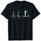 Stand Up Paddle Heartbeat Paddling Geschenk Herren Damen T-Shirt