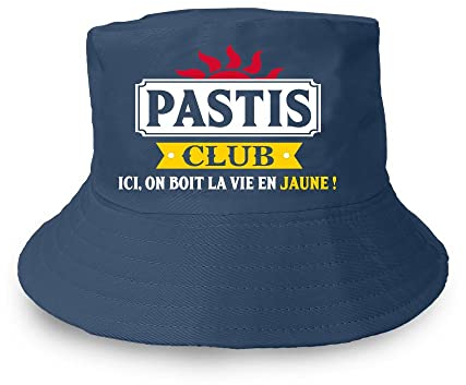 STC Bob Bleu - Pastis Club ici on boit la vie en jaune