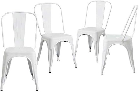 THINIA HOME Pack 4 Sillas Industriales Strong 45x54x85cm
