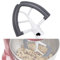 Flex Edge Beater Compatible with Kitchen-Aid 4.5-5 Quart Bowl Tilt-Head Stand Mixers for Kitchen Baking Pastry Making Kitchen-Aid Replacement Beater Paddle with Silicone Edge Scraper