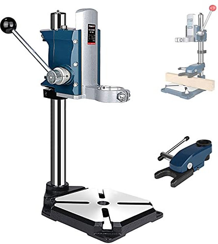Pillar Drill Presse Bench with Vise/Pressure Plate Universal Workbench,Drill Press Stand Benchtop, Height Adjustable, Multifunction Drill Press Table for Drilling and Cutting