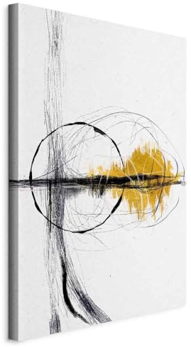 murando - Akustikbild geometrische Muster, 40x60 cm, 1-teilig, Schallschutz | Verbessert Raumakustik, reduziert Hall, ideal fürs Büro oder Wohnzimmer, hochwertige Verarbeitung, schnelle Montage, stilvoll