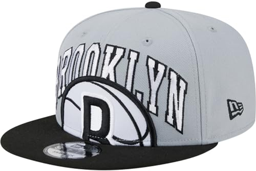 New Era Herren NBA Authentics 9Fifty Cap ~ Brooklyn Nets Tip-Off grau