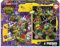 Educa - Ninja Turtles | 2 Puzzlepackungen mit jeweils 500 Teilen. Messen: 34 x 48 cm. Beinhaltet die puzzlekleber FixPuzzle. Seit 11 Jahren (19916)