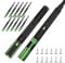 FCOUMY guias correderas para cajones 6 pares (12 piezas), 30 cm Guías para cajones de cierre automático suave, extensión completa con guías con rodamiento de bolas