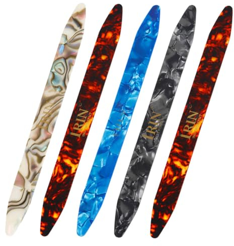 OFFSCH 5-teiliges Oud-Picks-Set langlebige Zelluloid-Picks für Oud-Musikinstrumente für Musiker und Musikliebhaber unverzichtbares Zubehör für Oud-Auftritte