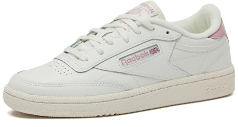 Reebok Unisex Children's Low Leather Trainers, Chalk chalk smokey rose, 13 UK