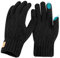 Votoko Handschuhe Damen Winter Warm Touchscreen Handschuhe Thermo Winterhandschuhe Strickhandschuhe Wollhandschuhe, Ideal für Frauen Herren Radfahren Sport Outdoor Winter Geschenke, Schwarz