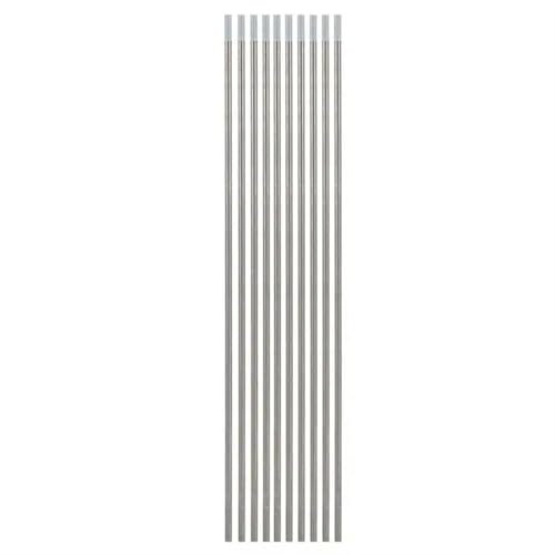 MZPOZB Baguette De Soudage 10 pièces WC20 175mm 1/1.6/2/2.4/3/3.2/4mm tête Grise électrode de tungstène cérium Accessoires de soudage TIG Baguettes de soudage à l'arc Argon Baguette De Soudure(1.6mm)