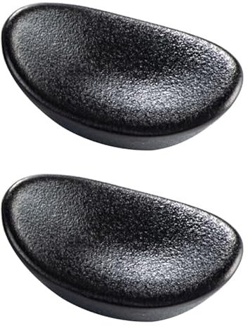 2piezas Soporte De Palillos De Cerámica Descanso para Palillos Y Cubiertos Diseño Práctico Y Duradero para Mesa De Comedor para Mantener La Mesa Limpia Y Organizada