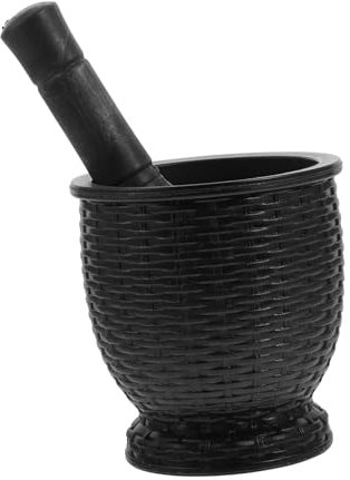 Cabilock 1ensemble Presse Ail Multifonctionnel Inoxydable Ustensile De Cuisine Pratique Pour Écraser Ail Et Épices Set De Broyage Pour Préparer Vos Plats Savoureux