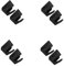 KOMBIUDA 8 Stück Scanner Halterung Kleiderbügelständer Wandmontage Barcode Scanner Regal Wandmontage Barcode Scanner Halterung Barcode Scanner Halter Barcode Scanner Ständer